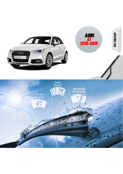 Audi A1 2011 Silecek Takımı Sağ ve Sol