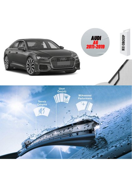 KG Group Audi A6  2012 Silecek Takımı Sağ ve Sol