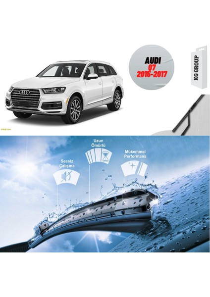 Audi Q7 2015 Silecek Takımı Sağ ve Sol