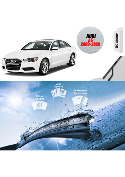 Audi A5 2011 Silecek Takımı Sağ ve Sol