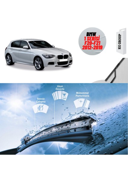 Bmw 1 Serisi 2014 F20-F21 Silecek Takımı Sağ ve Sol