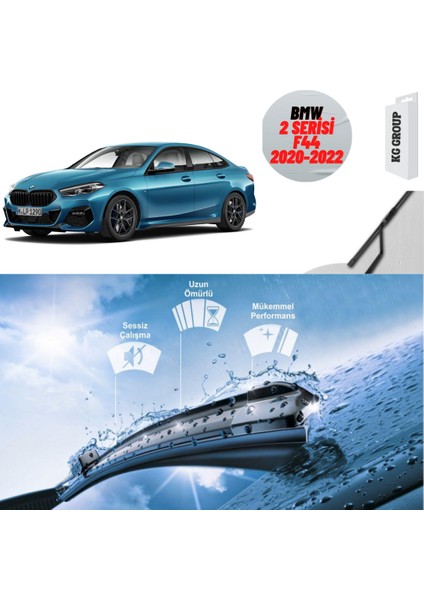 KG Group Bmw 2 Serisi F44 2020 Silecek Takımı Sağ ve Sol