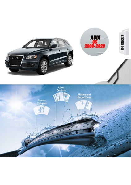 Audi Q5 2011 Silecek Takımı Sağ ve Sol