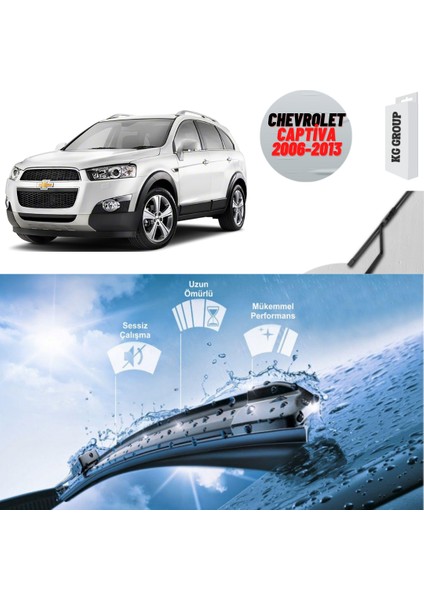 Chevrolet Captiva 2013 Silecek Takımı Sağ ve Sol