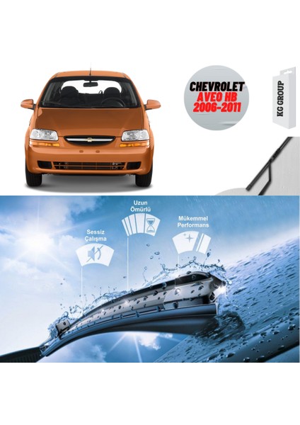 Chevrolet Aveo Hb 2006 Silecek Takımı Sağ ve Sol