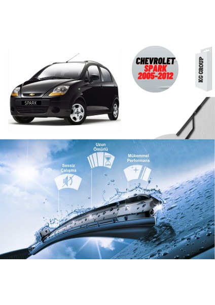 Chevrolet Spark 2009 Silecek Takımı Sağ ve Sol