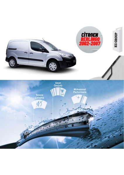 Citroen Berlingo 2007 Silecek Takımı Sağ ve Sol