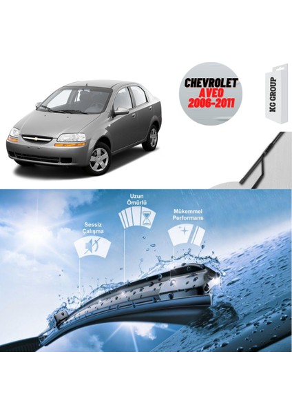 Chevrolet Aveo Sedan 2010 Silecek Takımı Sağ ve Sol