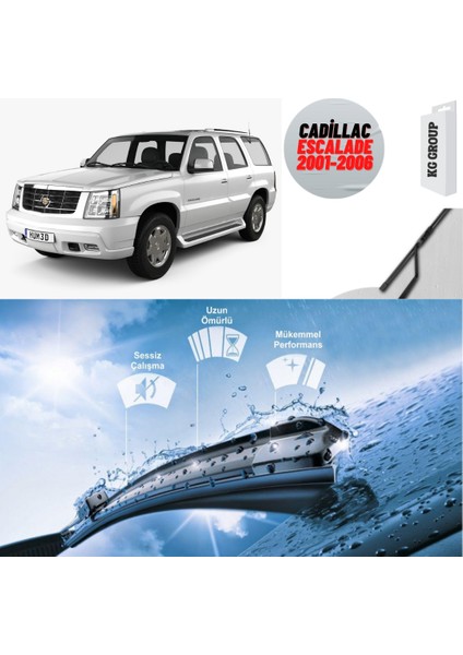 Cadillac Escalade 2006 Silecek Takımı Sağ ve Sol