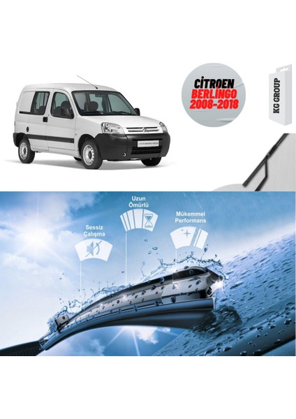 Citroen Berlingo 2009 Silecek Takımı Sağ ve Sol