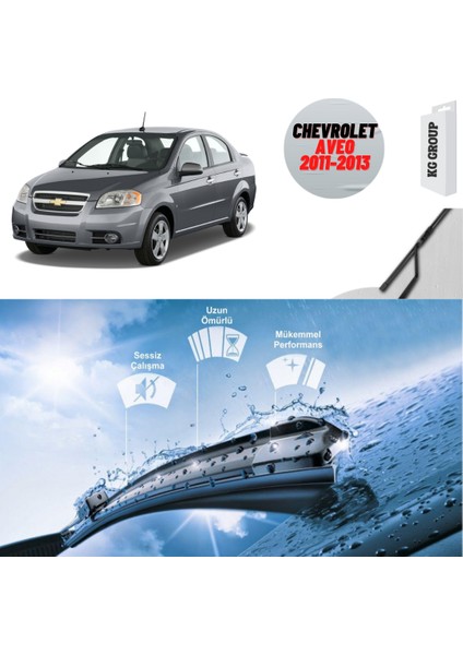 Chevrolet Aveo Sedan 2011 Silecek Takımı Sağ ve Sol