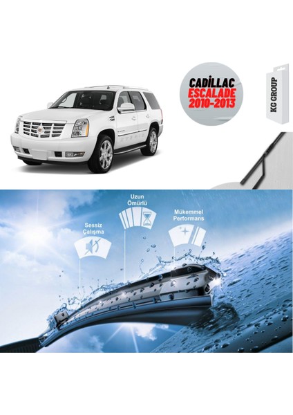 Cadillac Escalade 2012 Silecek Takımı Sağ ve Sol