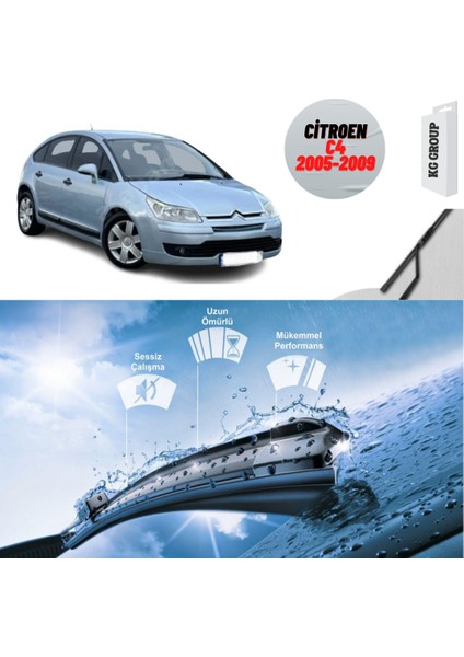 Citroen C4 2007 Silecek Takımı Sağ ve Sol