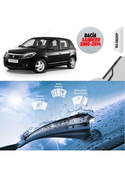 Dacia Sandero 2012 Silecek Takımı Sağ ve Sol