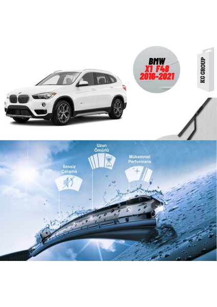 KG Group Bmw X1/F48 2020  Silecek Takımı Sağ ve Sol