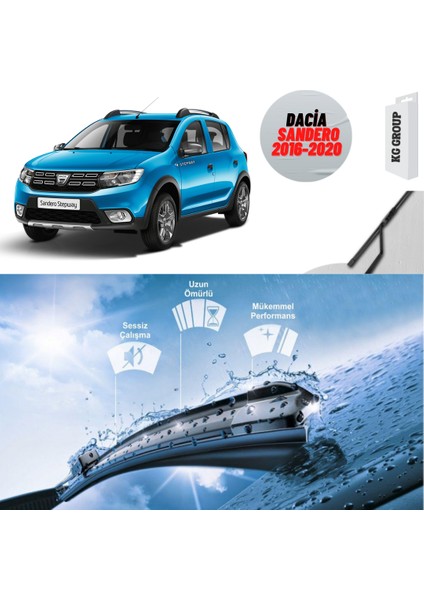 Dacia Sandero 2019 Silecek Takımı Sağ ve Sol