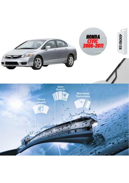 Honda Civic 2010 Silecek Takımı Sağ ve Sol