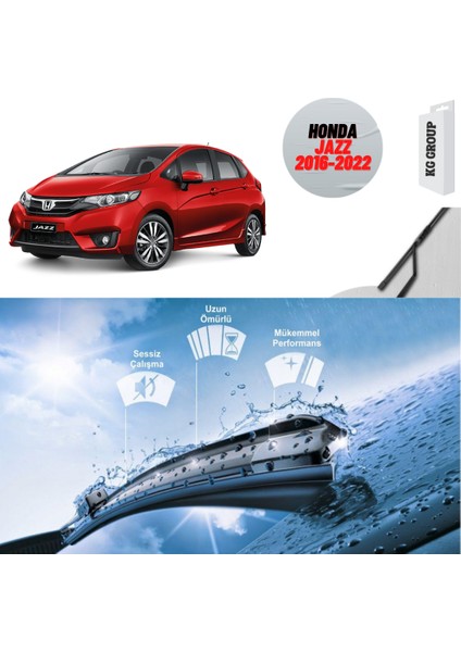 Honda Jazz 2019 Silecek Takımı Sağ ve Sol