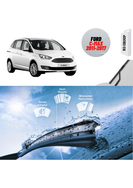 Ford C-Max 2011 Silecek Takımı Sağ ve Sol