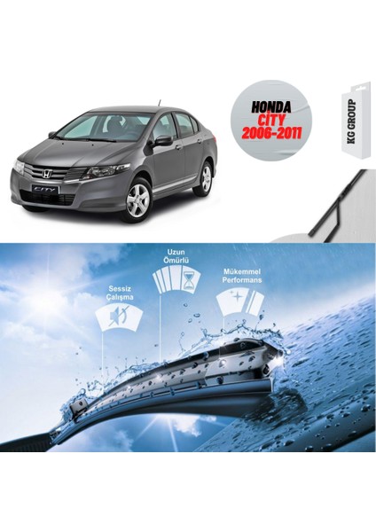 Honda City 2009 Silecek Takımı Sağ ve Sol