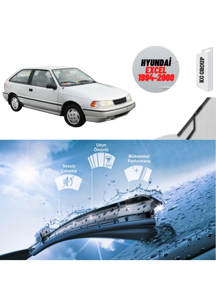 Hyundai Excel 1996 Silecek Takımı Sağ ve Sol