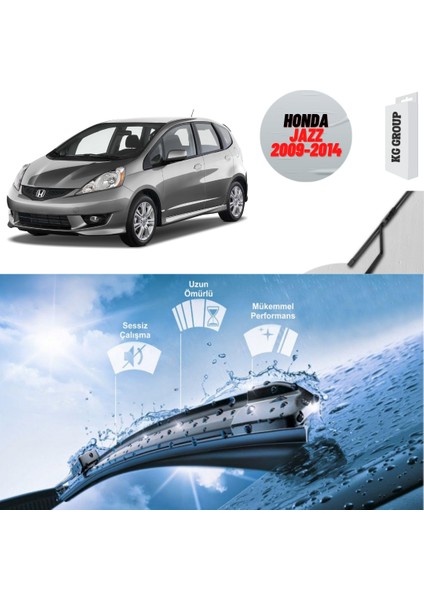 Honda Jazz 2011 Silecek Takımı Sağ ve Sol