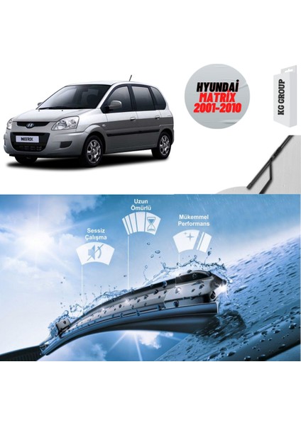 Hyundai Matrix 2006 Silecek Takımı Sağ ve Sol