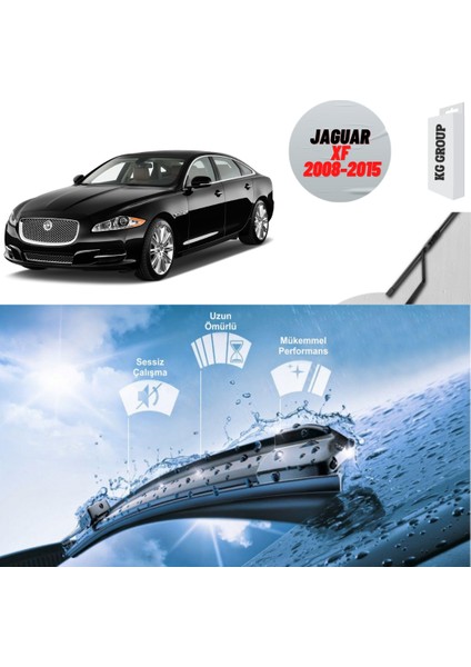 Jaguar Xf 2015 Silecek Takımı Sağ ve Sol