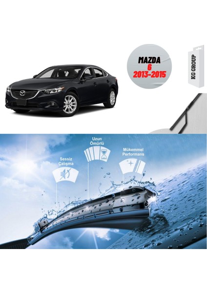 Mazda 6 2013 Silecek Takımı Sağ ve Sol