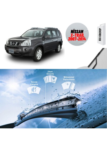 Nissan X-Trail 2009 Silecek Takımı Sağ ve Sol