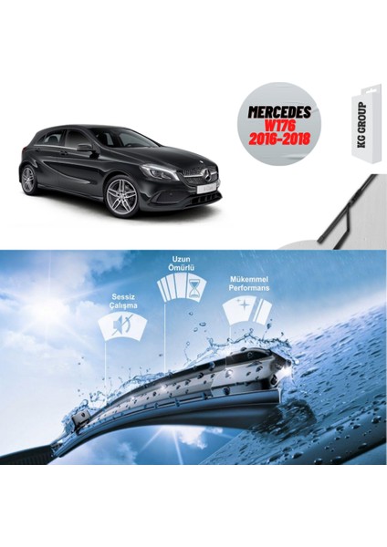 Mercedes A Serisi W176 2018 Silecek Takımı Sağ ve Sol