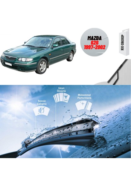 KG Group Mazda 626  1997 Silecek Takımı Sağ ve Sol