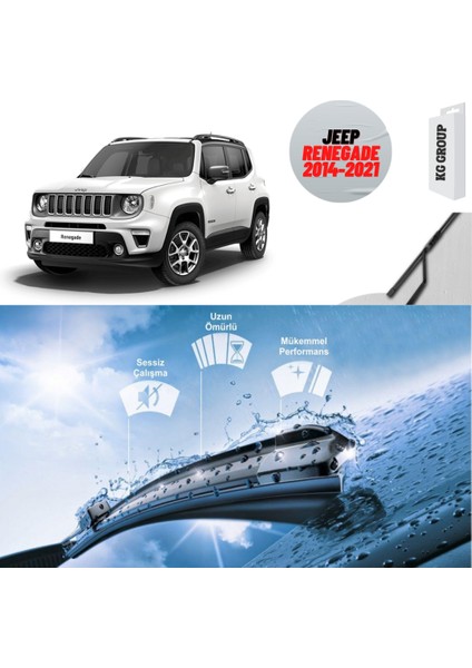 Jeep Renegade 2014 Silecek Takımı Sağ ve Sol