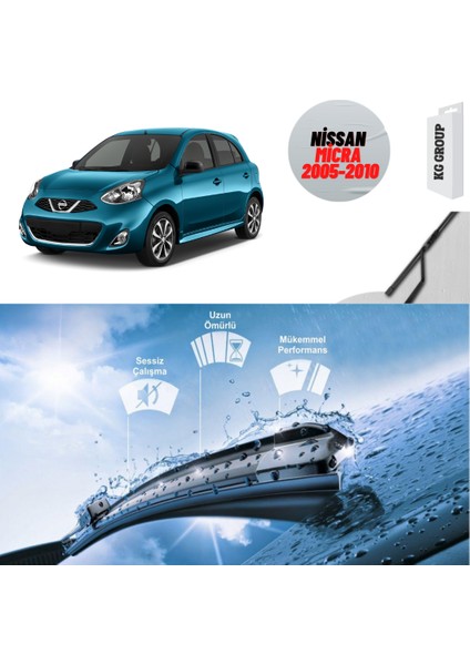 Nissan Micra 2007 Silecek Takımı Sağ ve Sol