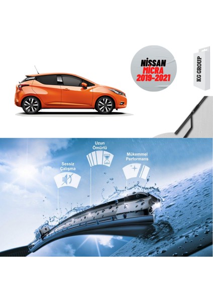 Nissan Micra 2021 Silecek Takımı Sağ ve Sol