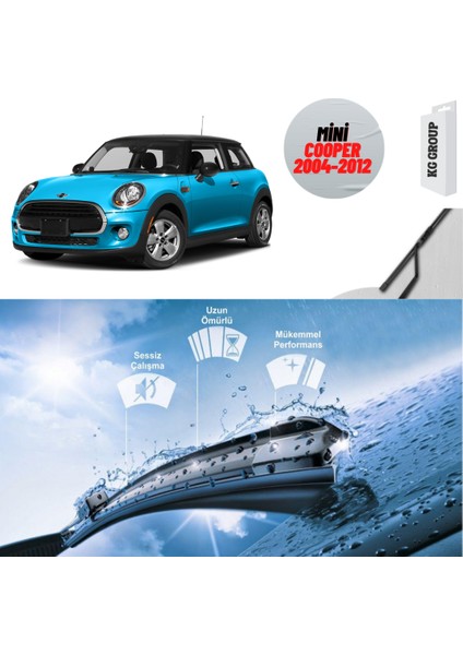 KG Group Mini Cooper 2004 Silecek Takımı Sağ ve Sol