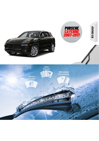 Porsche Cayenne 2013 Silecek Takımı Sağ ve Sol