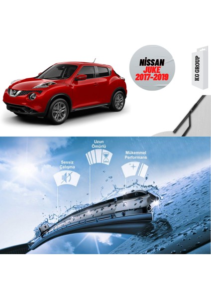 Nissan Juke 2019 Silecek Takımı Sağ ve Sol