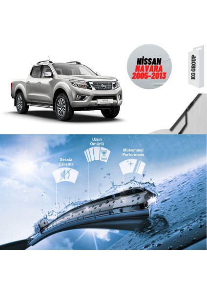 Nissan Navara 2013 Silecek Takımı Sağ ve Sol