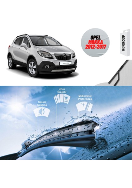 Opel Mokka 2016 Silecek Takımı Sağ ve Sol