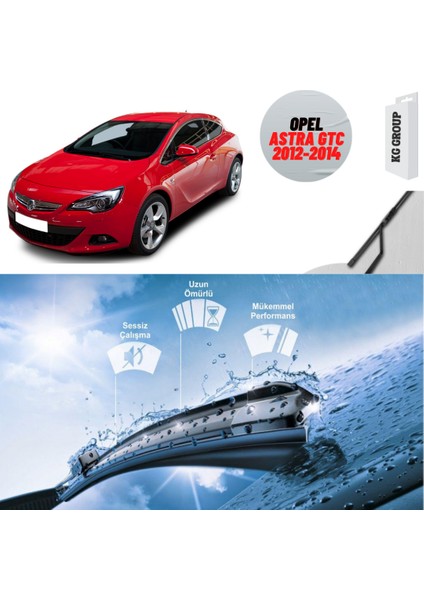 Opel Astra Gtc 2012 Silecek Takımı Sağ ve Sol