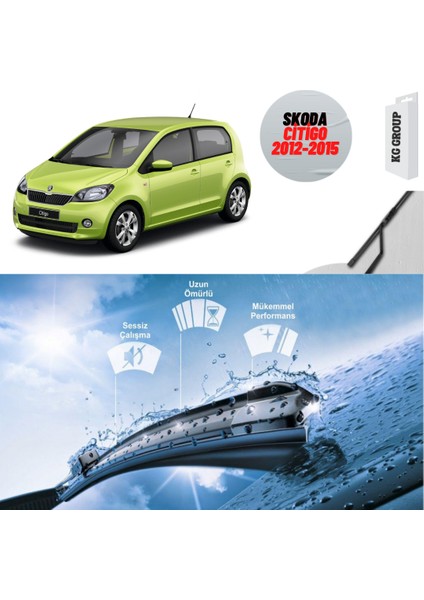 Skoda Citigo 2013 Silecek Takımı Sağ ve Sol