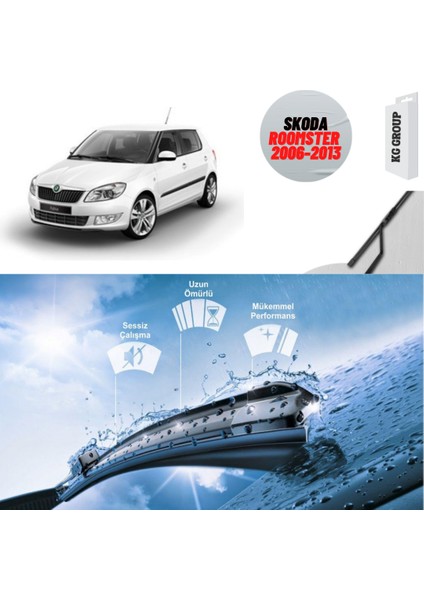 Skoda Roomster 2012 Silecek Takımı Sağ ve Sol