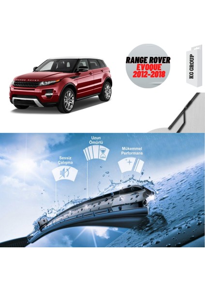 Range Rover Evoque 2013 Silecek Takımı Sağ ve Sol