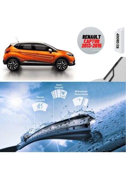 Renault Captur 2013 Silecek Takımı Sağ ve Sol