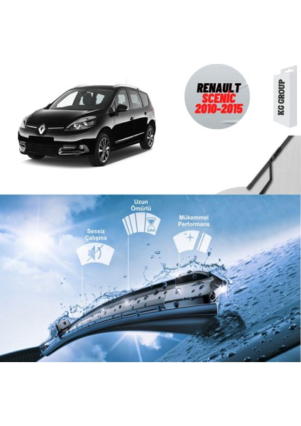 Renault Scenic 2012 Silecek Takımı Sağ ve Sol