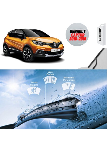 Renault Captur 2019 Silecek Takımı Sağ ve Sol