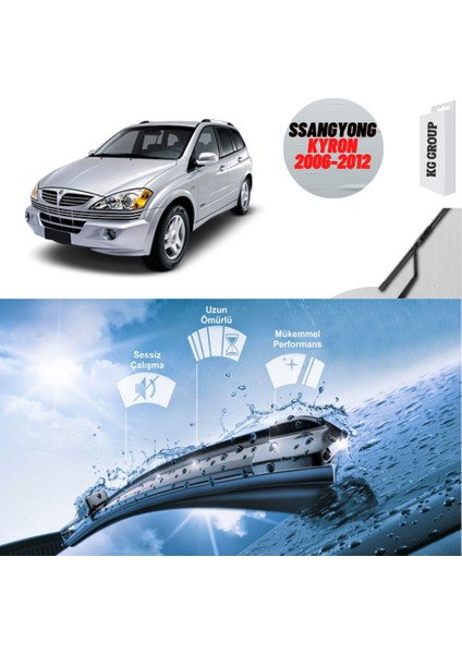 Ssangyong Kyron 2009 Silecek Takımı Sağ ve Sol