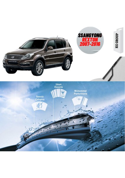 Ssangyong Rexton 2008 Silecek Takımı Sağ ve Sol