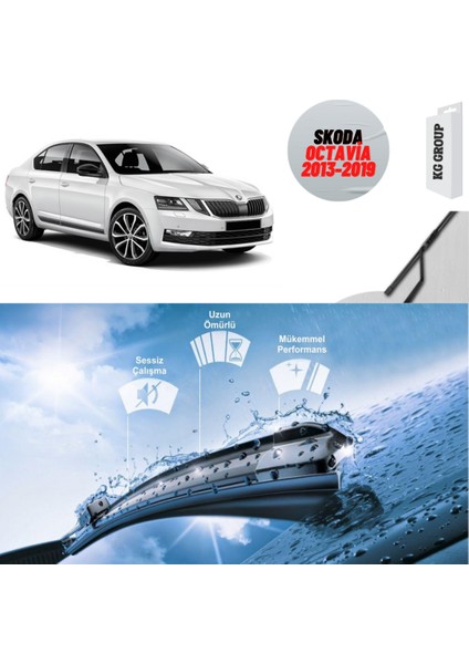 Skoda Octavia 2018 Silecek Takımı Sağ ve Sol